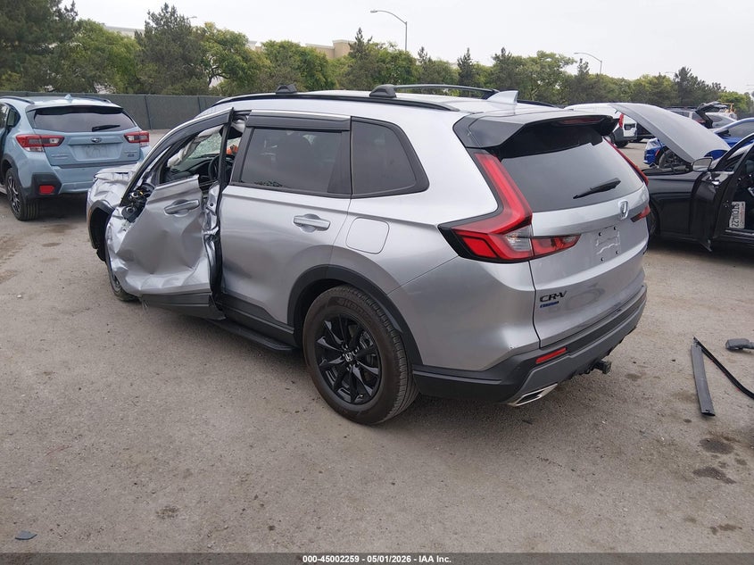 2026 Honda Cr-v VIN 7FARS5H54TE010071 IAAI salvage auction — ROLLOVER, Non-Repairable (California), sold $8,875 on 2026-07-13 (photo 3)