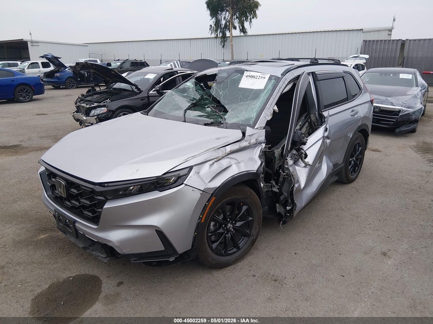 2026 Honda Cr-v VIN 7FARS5H54TE010071 IAAI salvage auction — ROLLOVER, Non-Repairable (California), sold $8,875 on 2026-07-13 (photo 6)