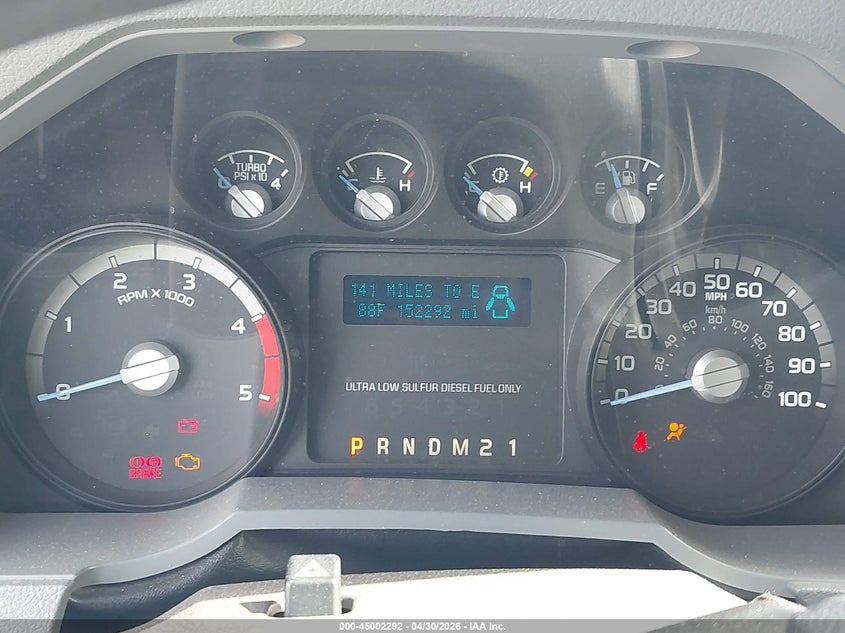 2015 Ford F350 VIN 1FDRF3HT5FEB76720 IAAI salvage auction — FRONT END, Salvage (Georgia), sold $8,800 on 2026-07-09 (photo 7)
