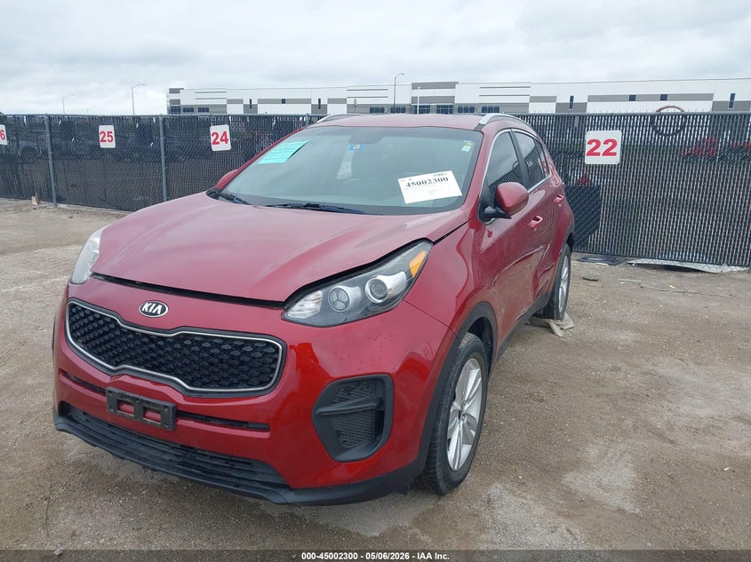 2019 Kia Sportage VIN KNDPM3ACXK7611855 IAAI salvage auction — WATER/FLOOD, Salvage (Texas), sold $2,350 on 2026-07-21 (photo 2)