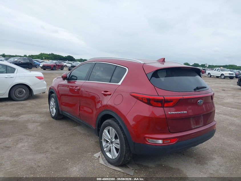 2019 Kia Sportage VIN KNDPM3ACXK7611855 IAAI salvage auction — WATER/FLOOD, Salvage (Texas), sold $2,350 on 2026-07-21 (photo 3)