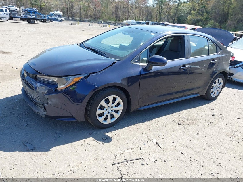 2025 Toyota Corolla VIN 5YFB4MDE4SP331960 IAAI salvage auction — LEFT SIDE, Salvage (Massachusetts), sold $5,400 on 2026-07-21 (photo 2)