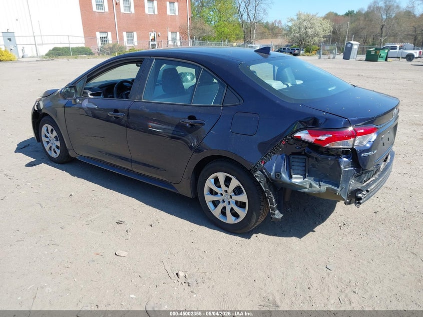 2025 Toyota Corolla VIN 5YFB4MDE4SP331960 IAAI salvage auction — LEFT SIDE, Salvage (Massachusetts), sold $5,400 on 2026-07-21 (photo 3)