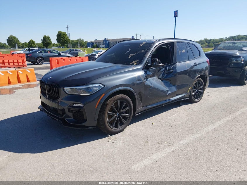 2020 BMW X5 VIN 5UXCR6C00LLL66639 IAAI salvage auction — LEFT FRONT, Salvage (Illinois), sold $20,000 on 2026-07-25 (photo 2)