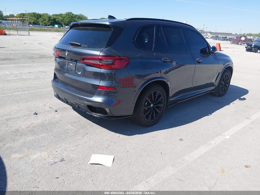 2020 BMW X5 VIN 5UXCR6C00LLL66639 IAAI salvage auction — LEFT FRONT, Salvage (Illinois), sold $20,000 on 2026-07-25 (photo 4)