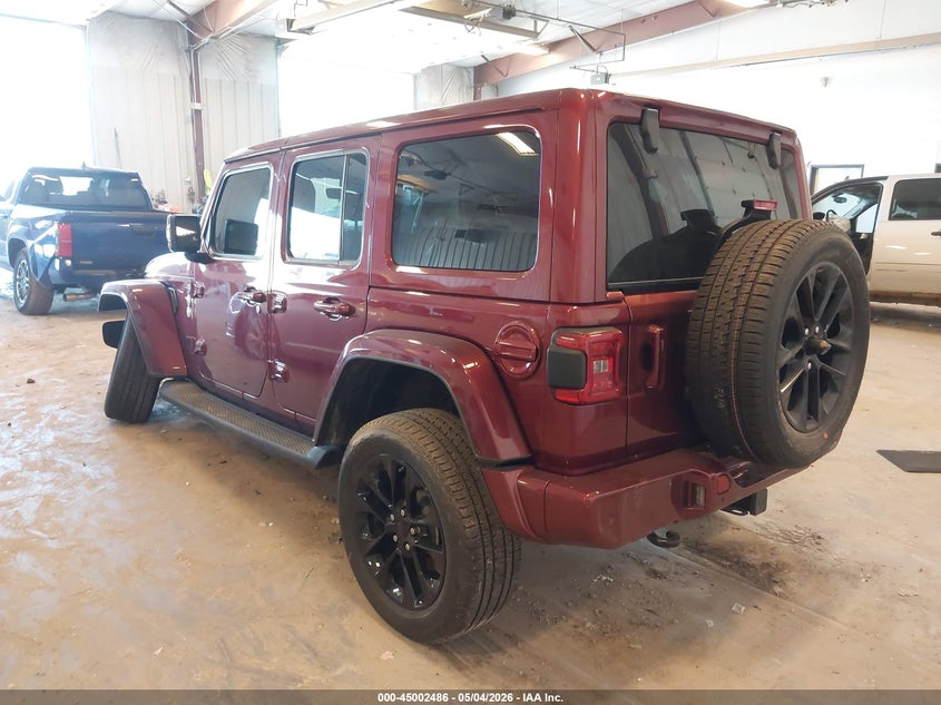 2021 Jeep Wrangler / VIN 1C4HJXEG2MW578716 IAAI salvage auction — FRONT END, Clear (Michigan), sold $9,600 on 2026-08-01 (photo 3)