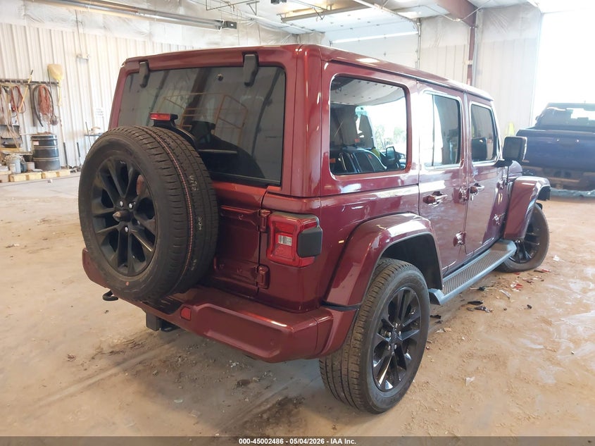 2021 Jeep Wrangler / VIN 1C4HJXEG2MW578716 IAAI salvage auction — FRONT END, Clear (Michigan), sold $9,600 on 2026-08-01 (photo 4)