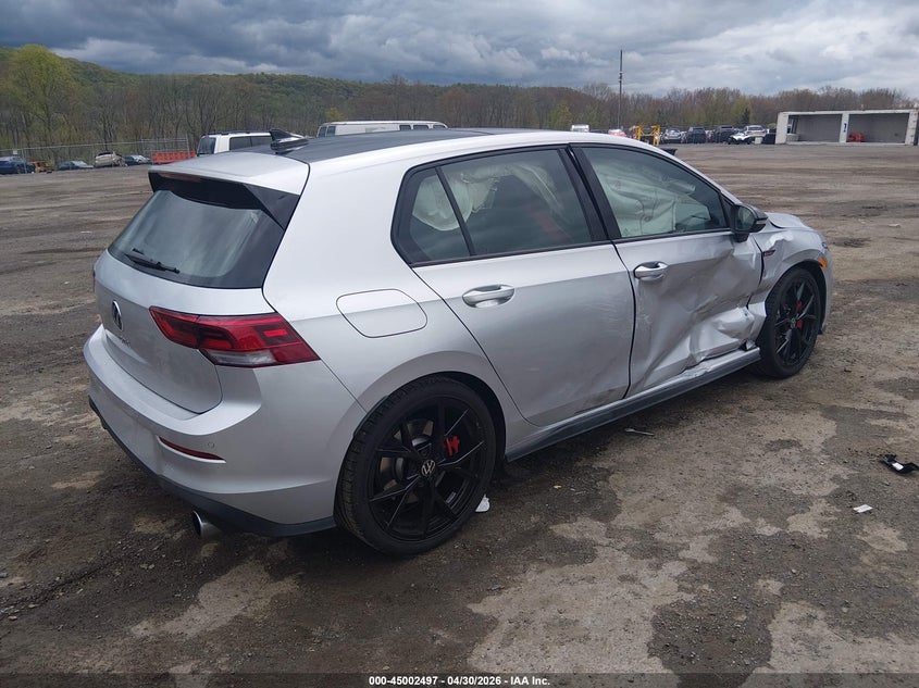 2024 Volkswagen Golf gti VIN WVW2A7CD1RW199552 IAAI salvage auction — SIDE, Salvage (Idaho), sold $10,600 on 2026-07-10 (photo 4)