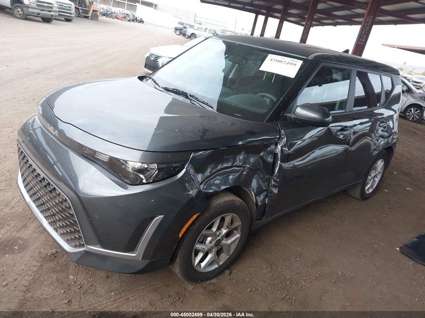 2025 Kia Soul VIN KNDJ23AU3S7957802 IAAI salvage auction — SIDE, Salvage (Arizona), sold $6,200 on 2026-07-18 (photo 2)