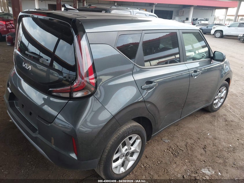 2025 Kia Soul VIN KNDJ23AU3S7957802 IAAI salvage auction — SIDE, Salvage (Arizona), sold $6,200 on 2026-07-18 (photo 4)