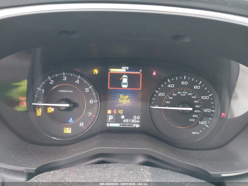 2019 Subaru Xv VIN JF2GTAEC3KH230412 IAAI salvage auction — FRONT END, Mv-907A (New York), sold $1,950 on 2026-07-15 (photo 7)