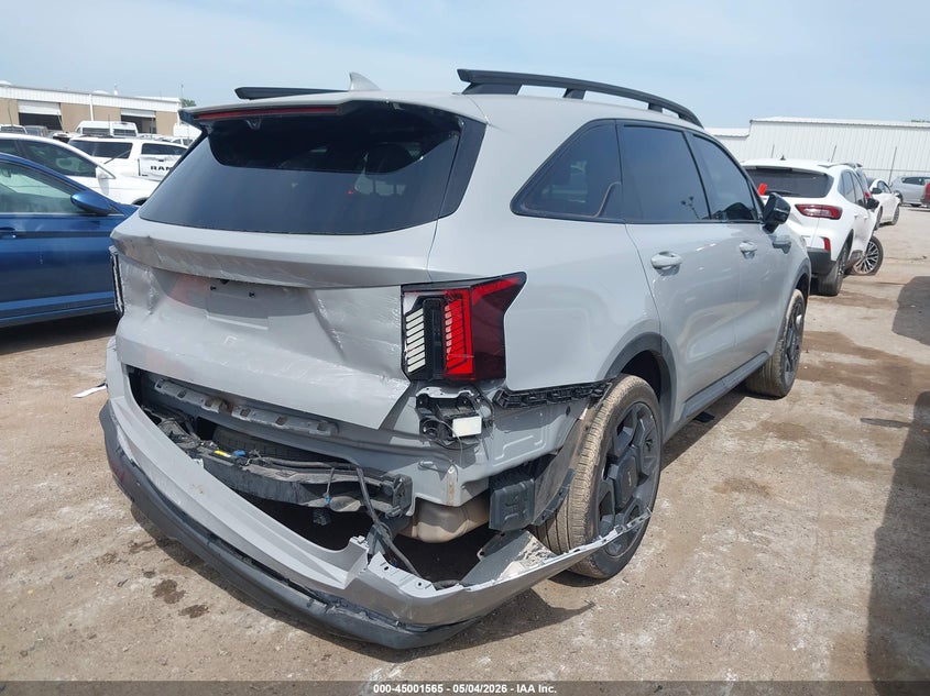 2024 Kia Sorento VIN 5XYRKDJFXRG311079 IAAI salvage auction — REAR END, Salvage (Oklahoma), sold $10,200 on 2026-07-08 (photo 4)