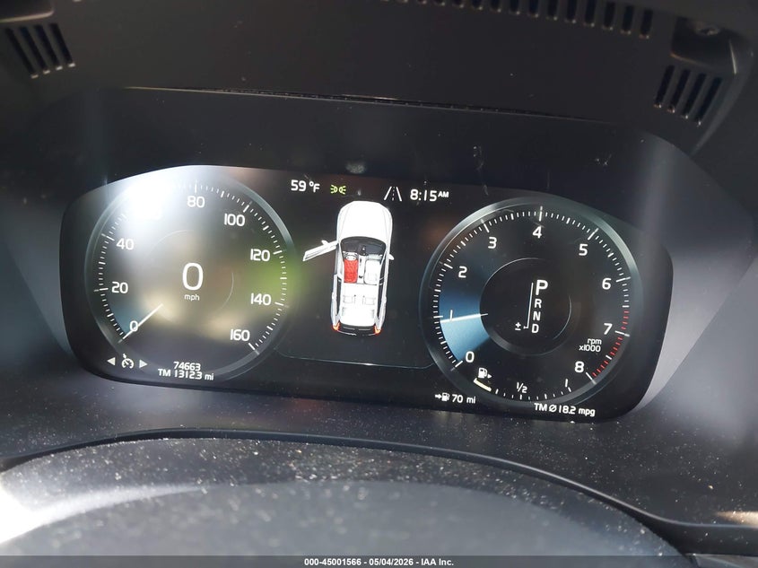 2020 Volvo Xc60 VIN YV4102RK7L1453645 IAAI salvage auction — FRONT & REAR, Salvage Title, sold $9,100 on 2026-10-05 (photo 7)