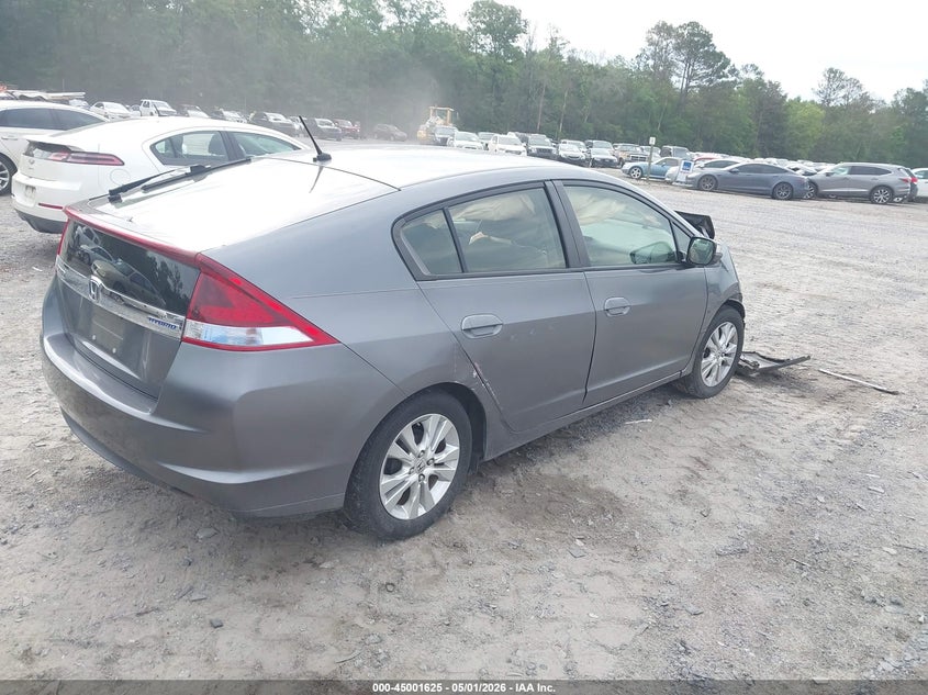2013 Honda Insight VIN JHMZE2H78DS005834 IAAI salvage auction — FRONT END, Salvage (South Carolina), sold $275 on 2026-07-07 (photo 4)