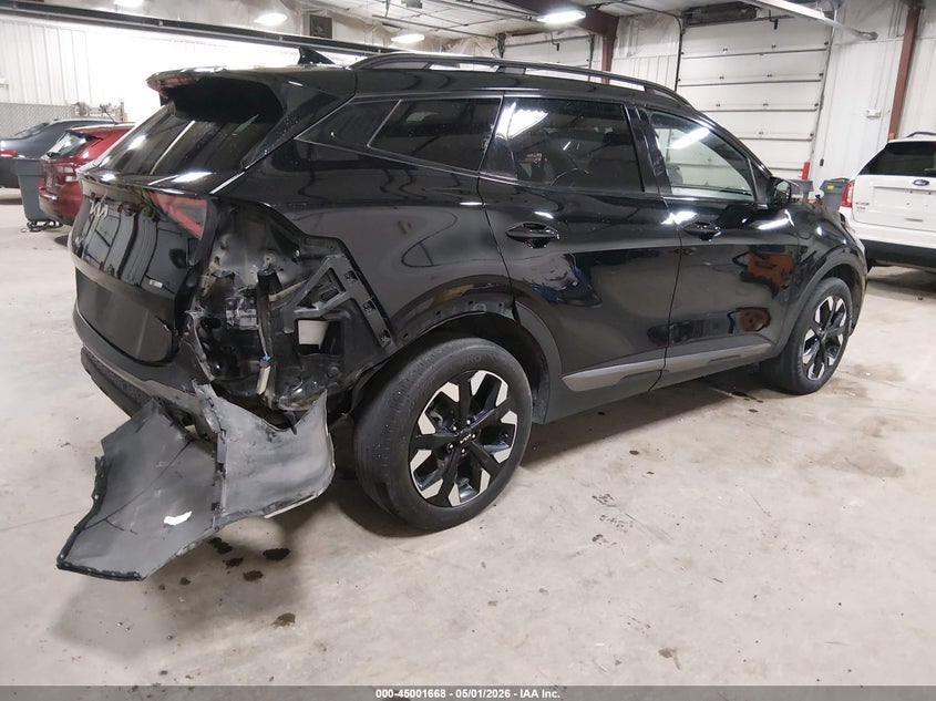 2024 Kia Sportage VIN 5XYK6CDF8RG182173 IAAI salvage auction — RIGHT REAR, Salvage (Iowa), sold $7,700 on 2026-07-14 (photo 4)