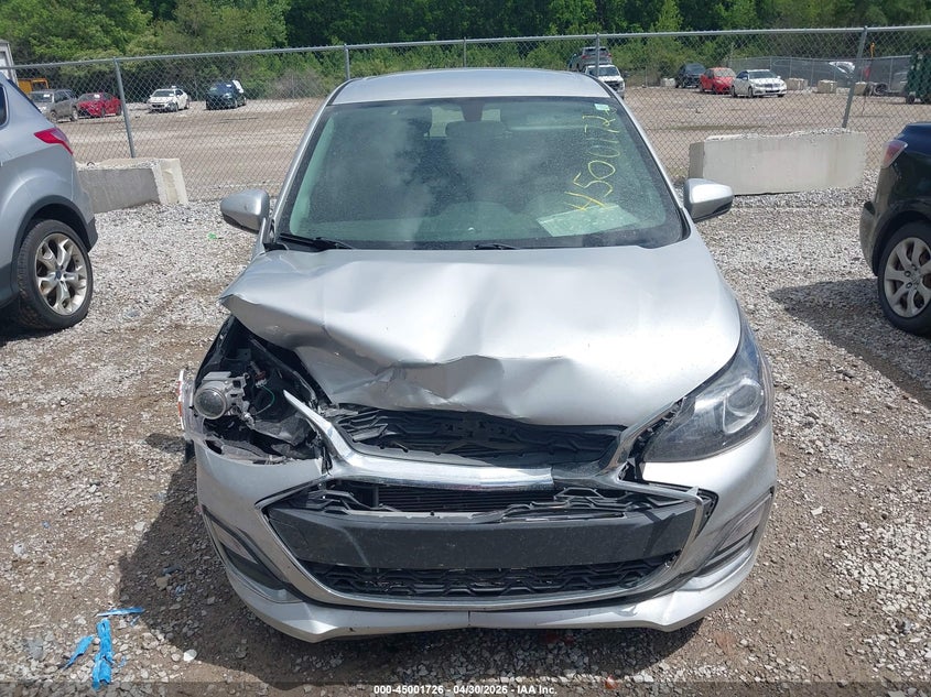 2020 Chevrolet Spark VIN KL8CD6SA9LC459579 IAAI salvage auction — FRONT END, Wait Title, sold $1,100 on 2026-07-29 (photo 8)
