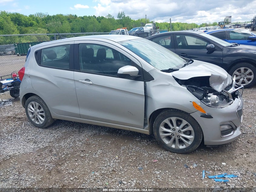 2020 Chevrolet Spark VIN KL8CD6SA9LC459579 IAAI salvage auction — FRONT END, Wait Title, sold $1,100 on 2026-07-29 (photo 9)