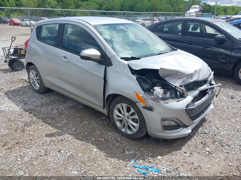 2020 Chevrolet Spark VIN KL8CD6SA9LC459579 IAAI salvage auction — FRONT END, Wait Title, sold $1,100 on 2026-07-29 (photo 1)