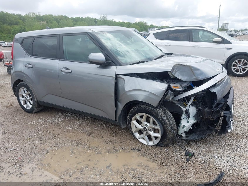 2022 Kia Soul VIN KNDJ23AU9N7829522 IAAI salvage auction — RIGHT FRONT, Salvage (Ohio), sold $2,100 on 2026-07-29 (photo 1)