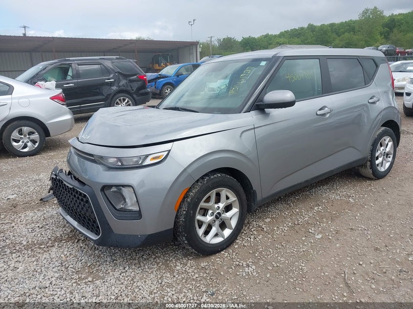2022 Kia Soul VIN KNDJ23AU9N7829522 IAAI salvage auction — RIGHT FRONT, Salvage (Ohio), sold $2,100 on 2026-07-29 (photo 2)