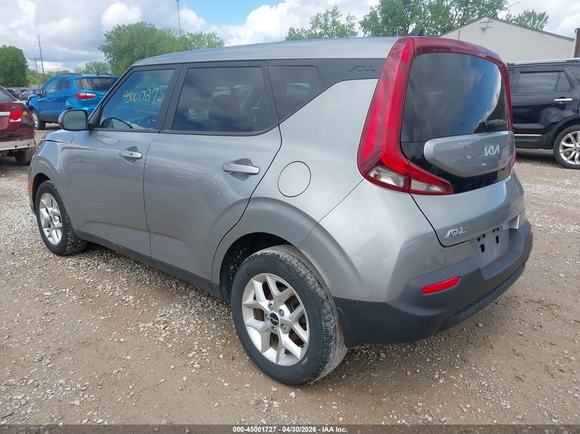 2022 Kia Soul VIN KNDJ23AU9N7829522 IAAI salvage auction — RIGHT FRONT, Salvage (Ohio), sold $2,100 on 2026-07-29 (photo 3)