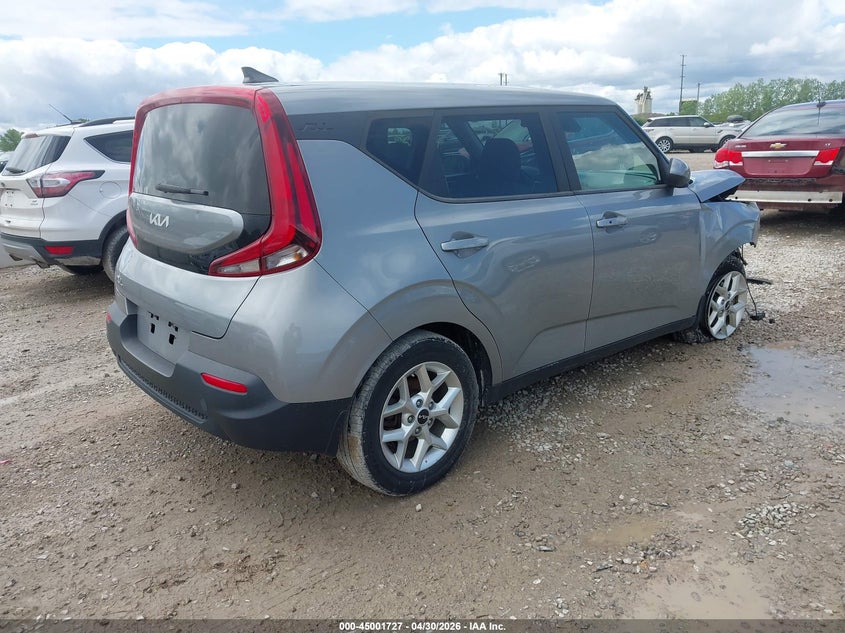 2022 Kia Soul VIN KNDJ23AU9N7829522 IAAI salvage auction — RIGHT FRONT, Salvage (Ohio), sold $2,100 on 2026-07-29 (photo 4)