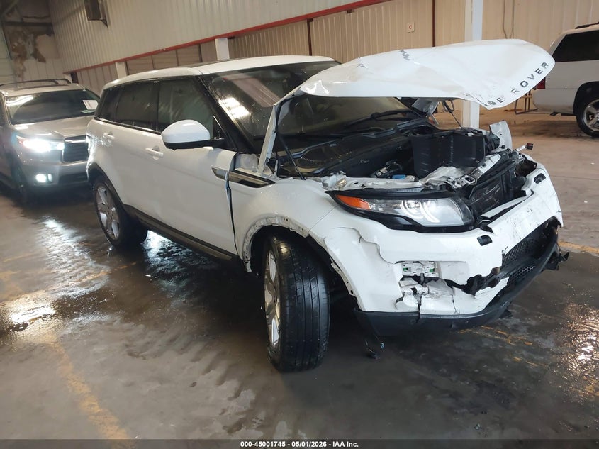 2015 Land rover Range rover evoque VIN SALVP2BG2FH027999 IAAI salvage auction — FRONT END, Salvage (Texas), sold $1,075 on 2026-07-15 (photo 1)