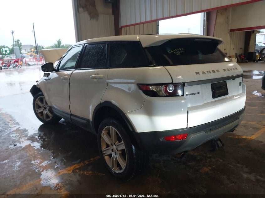2015 Land rover Range rover evoque VIN SALVP2BG2FH027999 IAAI salvage auction — FRONT END, Salvage (Texas), sold $1,075 on 2026-07-15 (photo 3)