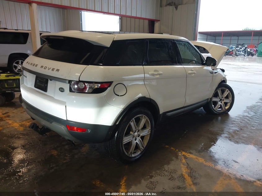 2015 Land rover Range rover evoque VIN SALVP2BG2FH027999 IAAI salvage auction — FRONT END, Salvage (Texas), sold $1,075 on 2026-07-15 (photo 4)