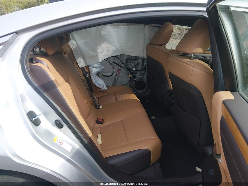 2019 Lexus ES VIN JTHBZ1B19K2005309 IAAI salvage auction — LEFT REAR, Salvage (Rhode Island), sold $15,200 on 2026-07-07 (photo 8)