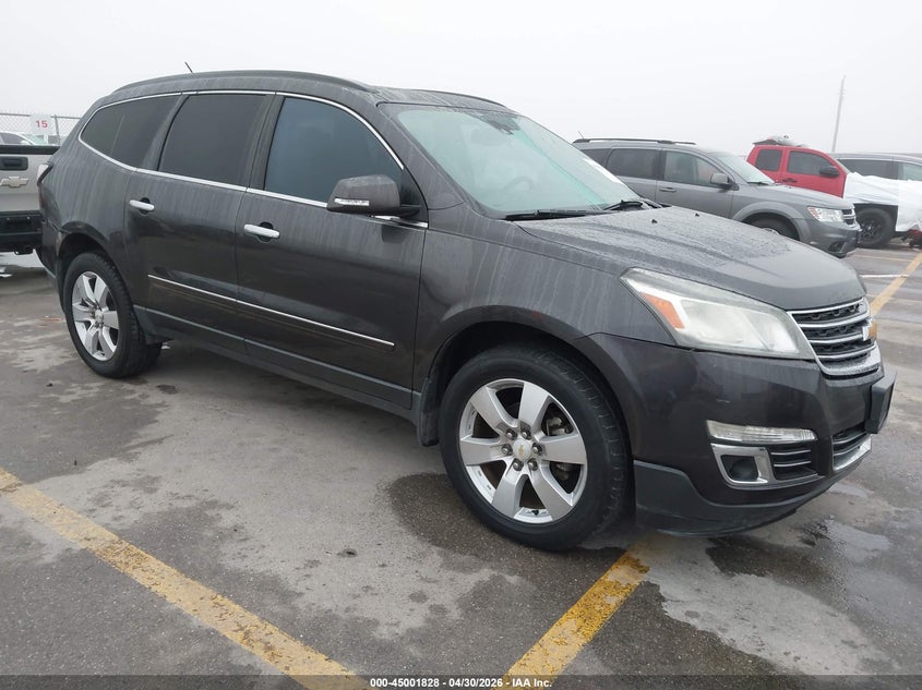 2014 Chevrolet Traverse VIN 1GNKRJKD4EJ207293 IAAI salvage auction — NORMAL WEAR, Clear (Montana), sold $2,050 on 2026-07-09 (photo 1)