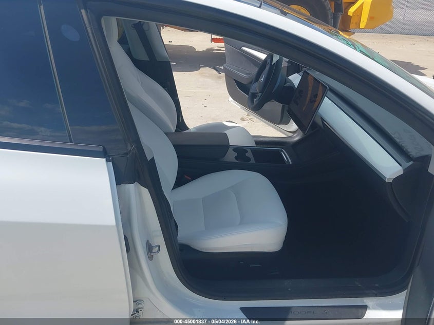 2023 Tesla Model 3 VIN 5YJ3E1EA1PF600706 IAAI salvage auction — REAR END, Original (Texas), sold $7,600 on 2026-07-23 (photo 5)