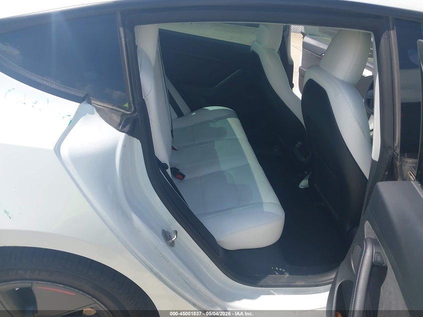 2023 Tesla Model 3 VIN 5YJ3E1EA1PF600706 IAAI salvage auction — REAR END, Original (Texas), sold $7,600 on 2026-07-23 (photo 8)