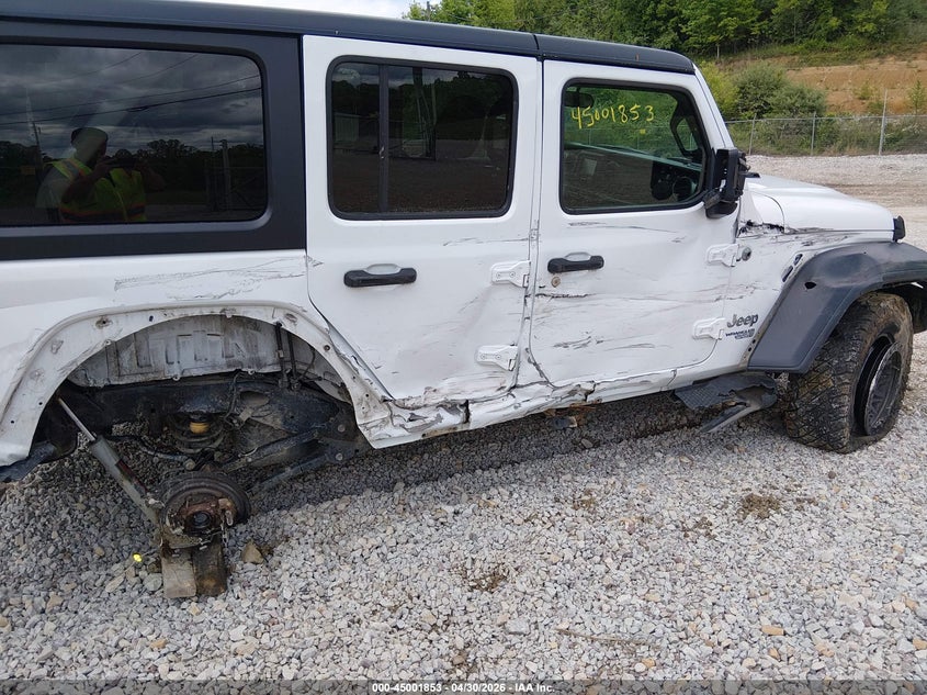 2019 Jeep Wrangler / VIN 1C4HJXDN1KW592815 IAAI salvage auction — FRONT & REAR, Salvage (Kentucky), sold $3,850 on 2026-07-10 (photo 6)