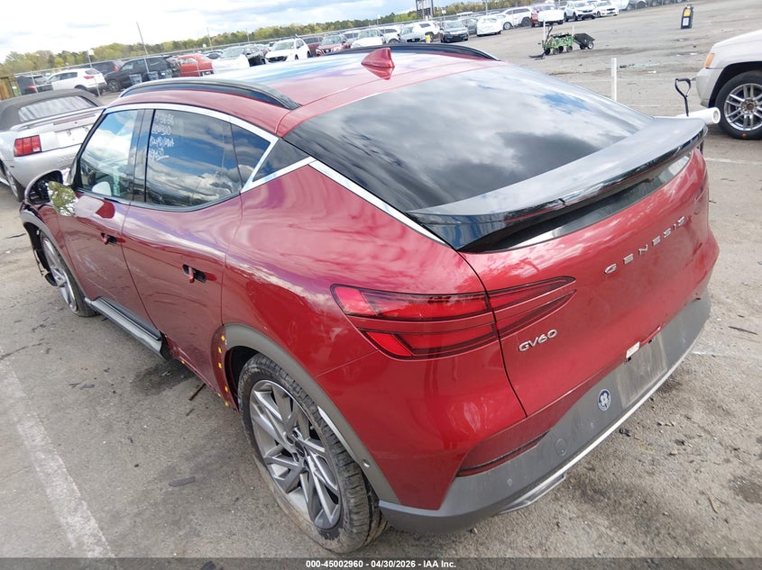 2024 Genesis Gv60 VIN KMUKCDSC5RU023985 IAAI salvage auction — FRONT END, Salvage (New Jersey), sold $5,900 on 2026-08-01 (photo 3)