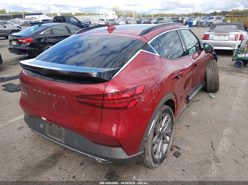 2024 Genesis Gv60 VIN KMUKCDSC5RU023985 IAAI salvage auction — FRONT END, Salvage (New Jersey), sold $5,900 on 2026-08-01 (photo 4)