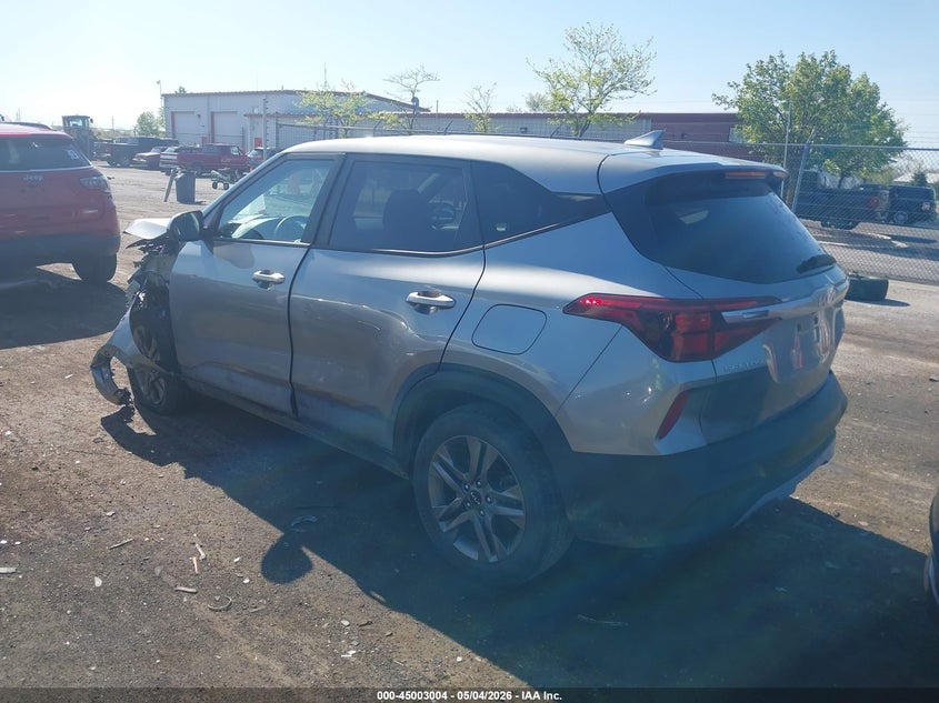 2023 Kia Seltos VIN KNDEPCAA8P7408371 IAAI salvage auction — FRONT END, Scrap (Michigan), sold $2,300 on 2026-07-30 (photo 3)
