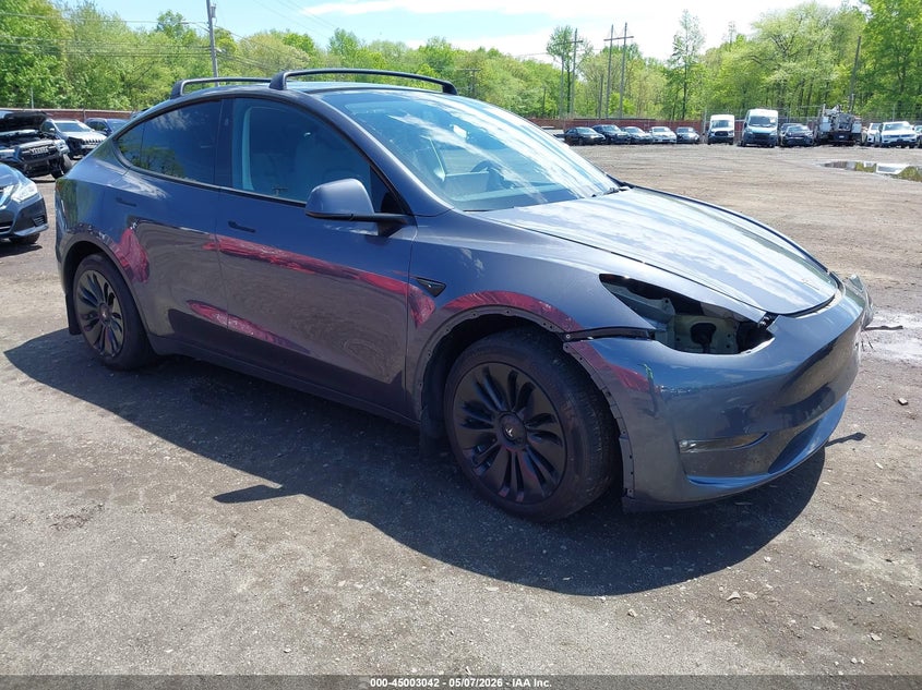 2023 Tesla Model y VIN 7SAYGAEEXPF967271 IAAI salvage auction — FRONT END, Salvage (Idaho), sold $14,300 on 2026-07-15 (photo 1)