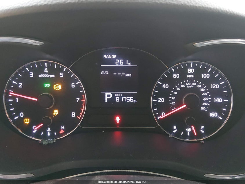 2016 Kia Forte VIN KNAFK4A61G5495253 IAAI salvage auction — LEFT & RIGHT, Salvage (Texas), sold $800 on 2026-07-28 (photo 7)