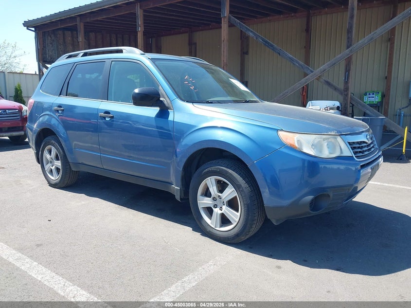 2010 Subaru Forester VIN JF2SH6BCXAH907905 IAAI salvage auction — REAR END, Clear (Oregon), sold $675 on 2026-07-14 (photo 1)