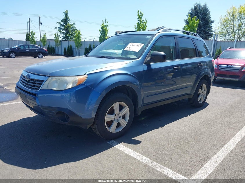 2010 Subaru Forester VIN JF2SH6BCXAH907905 IAAI salvage auction — REAR END, Clear (Oregon), sold $675 on 2026-07-14 (photo 2)