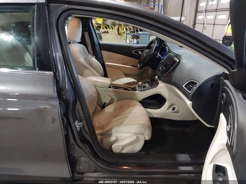 2015 Chrysler 200 VIN 1C3CCCAB0FN707234 IAAI salvage auction — FRONT END, Clear (Indiana), sold $1,700 on 2026-07-11 (photo 5)