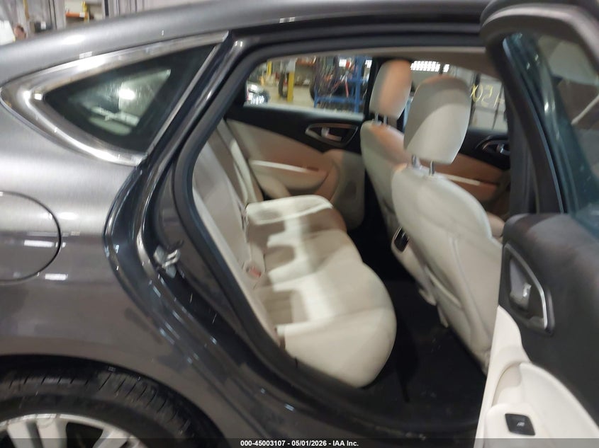 2015 Chrysler 200 VIN 1C3CCCAB0FN707234 IAAI salvage auction — FRONT END, Clear (Indiana), sold $1,700 on 2026-07-11 (photo 8)