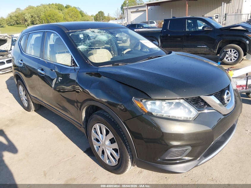 2015 Nissan Rogue VIN KNMAT2MV1FP527736 IAAI salvage auction — RIGHT FRONT, Salvage (Idaho), sold $1,650 on 2026-07-09 (photo 1)