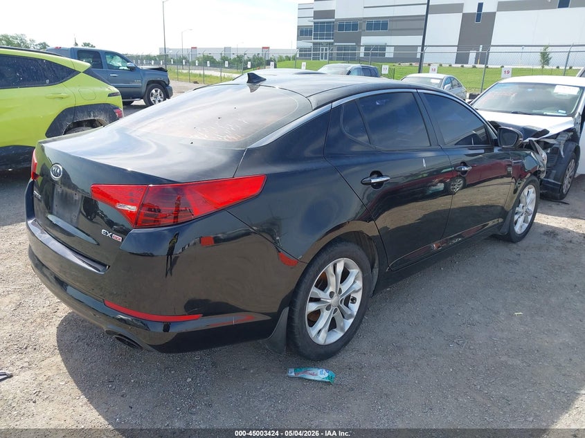 2012 Kia Optima VIN 5XXGN4A7XCG055500 IAAI salvage auction — FRONT END, Salvage (Texas), sold $25 on 2026-07-28 (photo 4)