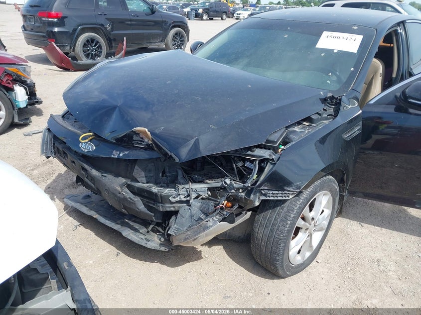 2012 Kia Optima VIN 5XXGN4A7XCG055500 IAAI salvage auction — FRONT END, Salvage (Texas), sold $25 on 2026-07-28 (photo 6)