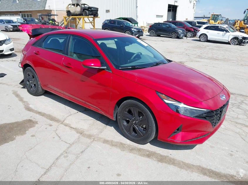 2023 Hyundai Elantra VIN 5NPLM4AG6PH089834 IAAI salvage auction — REAR END, Salvage (Illinois), sold $3,250 on 2026-07-14 (photo 1)