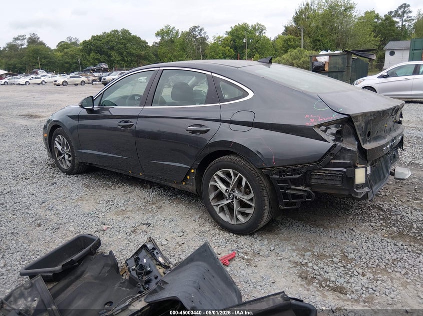 2020 Hyundai Sonata VIN 5NPEF4JA7LH051442 IAAI salvage auction — REAR END, Salvage (South Carolina), sold $2,900 on 2026-07-28 (photo 3)