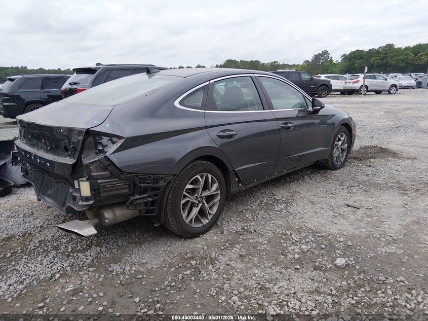 2020 Hyundai Sonata VIN 5NPEF4JA7LH051442 IAAI salvage auction — REAR END, Salvage (South Carolina), sold $2,900 on 2026-07-28 (photo 4)