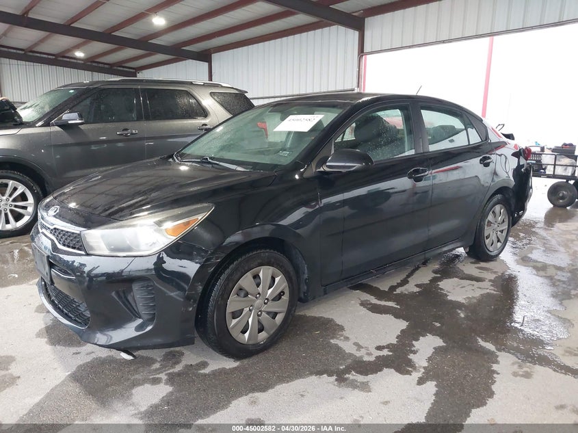 2020 Kia Rio VIN 3KPA24AD0LE355303 IAAI salvage auction — REAR END, Salvage (Texas), sold $1,900 on 2026-07-09 (photo 2)